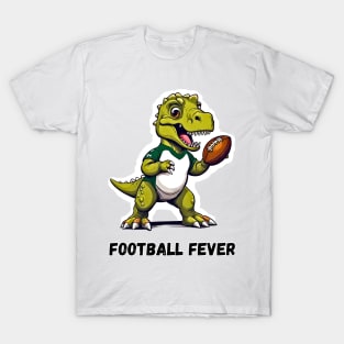 Football Fever Dino T-Shirt